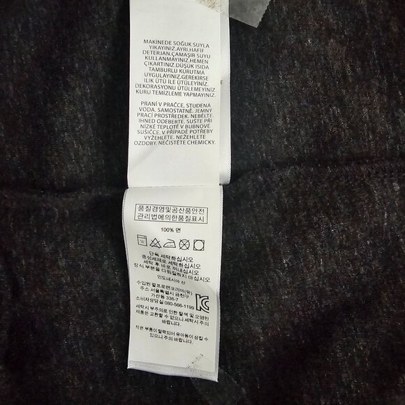 Polo Ralph Lauren Charcoal Gray Estate Rib Pullover Sweater Men's Size Medium - Picture 13 of 16